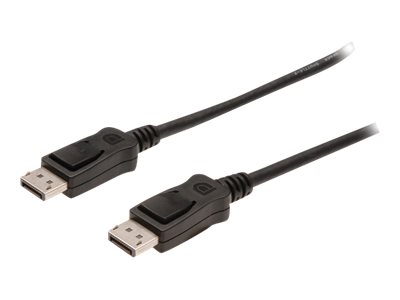 DISPLAYPORT CONNECTION CABLE DP M/M 2.0M W/LOCK UHD BL