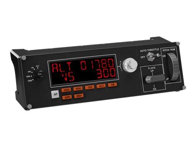 Logitech Multi Panel - Flight simulator instrument panel - wired - for PC