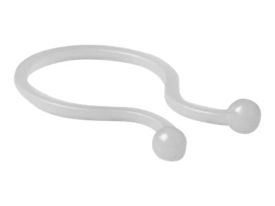 TRANSP CABLE TWIST TIE 11 MM. Zak 100 stk