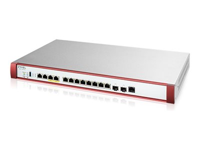 Zyxel ZyWALL USG FLEX 700H - Firewall - with 1 year Security Bundle - 14 ports - 1GbE, 2.5GbE - cloud-managed - rack-mountable