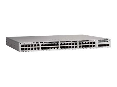 Cisco Catalyst 9200L - Network Advantage - switch - L3 - 48 x 10/100/1000 + 4 x 10 Gigabit SFP+ (uplink) - rack-mountable - refurbished