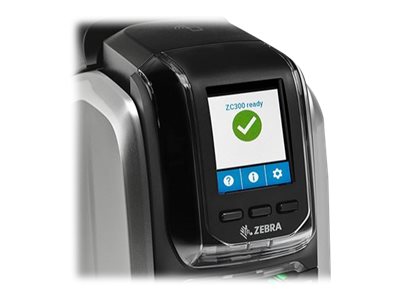 Printer ZC300- Single Sided- UK/EU Cord- USB & Ethernet- Windows Driver