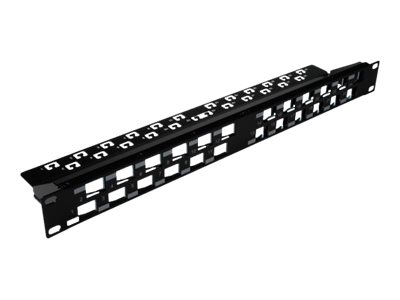 24 PORT KEYSTONE PANEL  45 DEG. 1 stk
