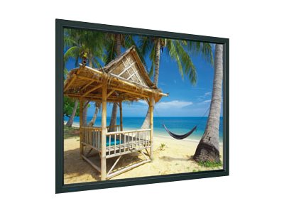 Projecta HomeScreen Wide Format - Projection screen - 130\" (330 cm) - 16:10 - Matte White - RAL 7021, black grey