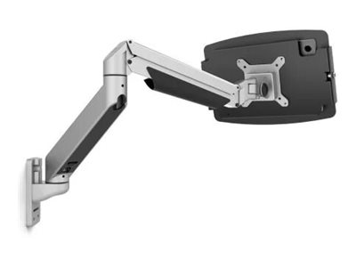 Compulocks Galaxy Tab A8 10.5\" Space Enclosure Articulating Arm Mount - Mounting kit (VESA adapter, enclosure, articulating arm, desk mount) - adjustable arm - for tablet - lockable - high-grade aluminium - black, silver - screen size: 10.5\" - for Samsung Galaxy Tab A8 (10.5 in)