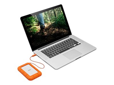 LaCie Rugged USB-C - Hard drive - 1 TB - external (portable) - USB 3.1 Gen 1 (USB-C connector)