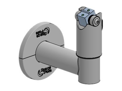 ARM 120MM WITH FLANGE COVER AND DURATILT