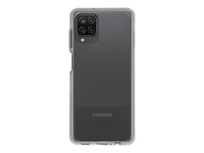 OtterBox React Series - Back cover for mobile phone - clear - with Trusted Glass screen protector - for Samsung Galaxy A12