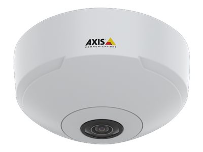 AXIS M3068-P - Network surveillance camera - dome - colour (Day&Night) - 12 MP - 2880 x 2880 - fixed iris - fixed focal - audio - LAN 10/100 - MJPEG, H.264, H.265, MPEG-4 AVC - PoE