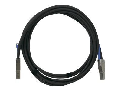 QNAP - SAS external cable - SAS 12Gbit/s - 36 pin 4x Mini SAS HD (SFF-8644) (M) to 36 pin 4x Mini SAS HD (SFF-8644) (M) - 2 m - black - for QNAP QXP-1620S-B3616W