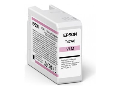 Epson T47A6 - 50 ml - vivid light magenta - original - ink cartridge - for SureColor SC-P900