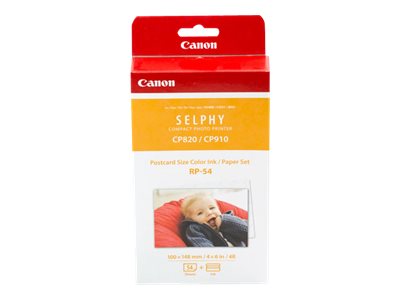 COLOR INK AND 54-SHEET PAPERRP-54 FOR CP