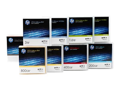 HPE Ultrium RW Eco Case Data Cartridge - 20 x LTO Ultrium 6 - 2.5 TB / 6.25 TB - write-on labels - purple - for StorageWorks SAS Rack-Mount Kit