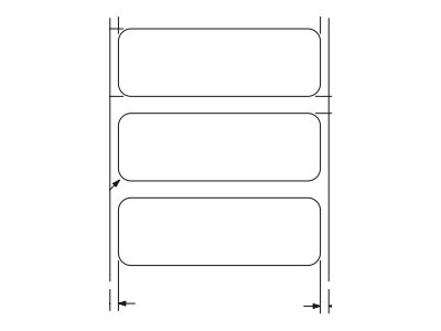 Z-PERFORM 1000D 38x13mm BOX of 12 Label