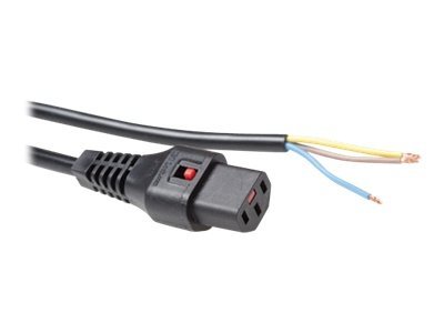 POWERCORD C13 LOCK - OE  2.00M. 1 stk