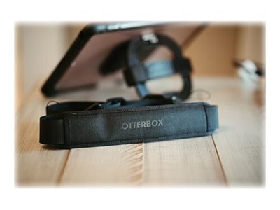 OtterBox Unlimited Series - Shoulder strap for tablet - black - for Apple 10.2-inch iPad (7th generation, 8th generation, 9th generation)