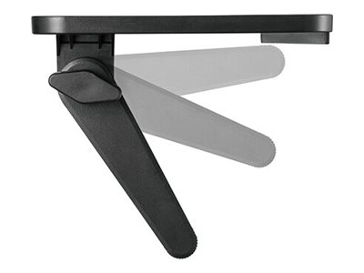 Neomounts AWL28-220BL1 - Shelf - for mediabox - black - on top of flat-panel