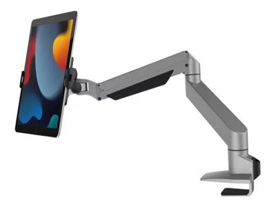Compulocks Universal Tablet Cling Articulating Arm Mount - Mounting kit - adjustable arm - for tablet - black, silver - screen size: up to 13\" - desk-mountable