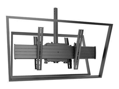 Chief Fusion X-Large Single Display Mount - For Displays 55-100\" - Black - Mounting component (column mount coupler, 2 interface brackets) - for 2 flat panels - black - screen size: 60\"-90\"