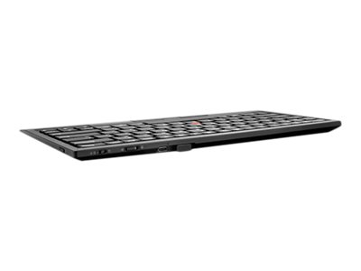 Lenovo ThinkPad TrackPoint Keyboard II - Keyboard - with Trackpoint - wireless - 2.4 GHz, Bluetooth 5.0 - Belgium - key switch: Scissor-Key - pure black