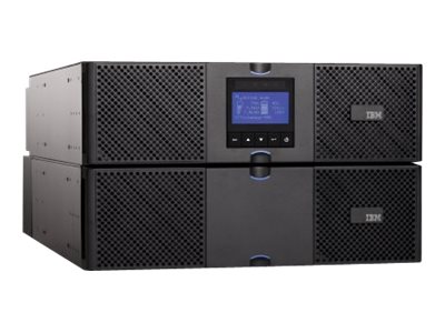 Lenovo RT8kVA - UPS (rack-mountable / external) - AC 200-240 V - 7.2 kW - 8000 VA - Ethernet 10/100, RS-232, USB - output connectors: 4 - 6U - for System x3500 M4, ThinkAgile HX3721 Certified Node 7Y88