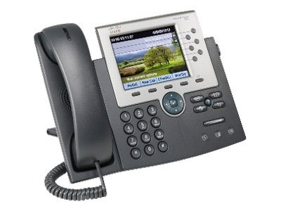 Cisco Unified IP Phone 7965G - VoIP phone - SCCP, SIP - silver, dark grey - refurbished