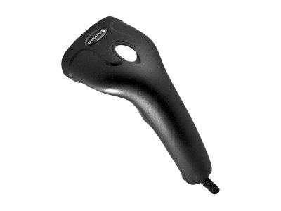 1D CCD HH reader black w/ 2 M straight o