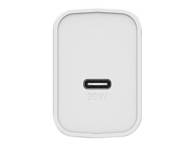 OtterBox Wall Charger - Power adapter - 30 Watt - 3 A - PD 3.0 (24 pin USB-C) - cloud dust white