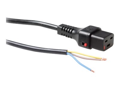 POWERCORD C19 LOCK - OE  2.00M. 1 stk