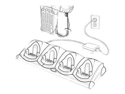 CRADLE 4 SLOT USB ETHERNET