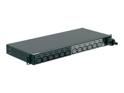 Panduit SmartZone G5 Basic - Power distribution unit (rack-mountable) - AC 230 V - 7400 VA - 1-phase - input: IEC 60309 2P+E - output connectors: 12 (12 x IEC 60320 C13) - 1U - 3 m cord - EMEA - black