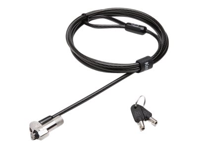 Kensington NanoSaver Keyed Laptop Lock - Master Keyed - Security cable lock - silver - 1.8 m