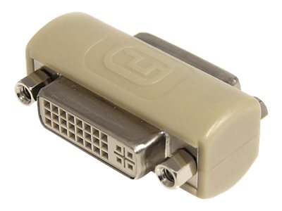 StarTech.com DVI-I Coupler / Gender Changer - F/F - DVI gender changer - DVI-I (F) to DVI-I (F) - GCDVIIFF - DVI gender changer - DVI-I (F) to DVI-I (F) - for P/N: DVIDDMMBA6, DVIDDMMTA6