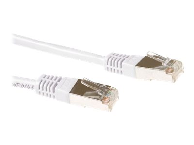 CAT6A S/FTP SNAGLESS WH 0.50M