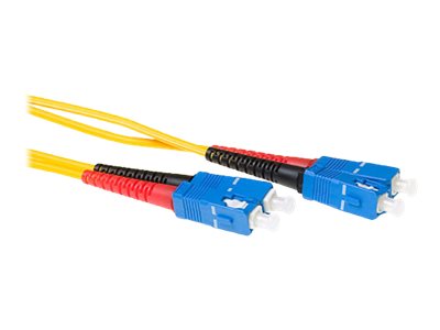 SC/SC 9/125 DUPLEX  0.50M. 1 stk