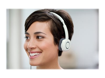 Logitech Stereo Headset H150 - Headset - on-ear - wired - coconut
