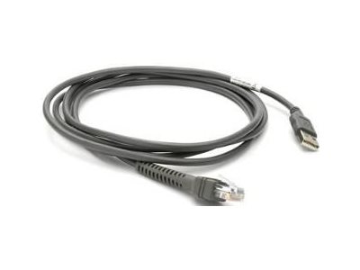 USB Cable Serie A - Grey - 2.1m