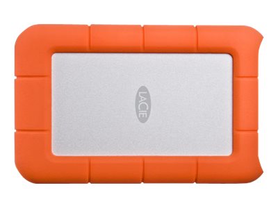LaCie Rugged Mini - Hard drive - 1 TB - external (portable) - USB 3.0 - 5400 rpm