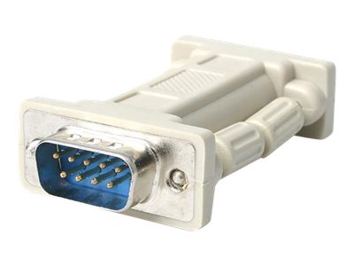 StarTech.com DB9 RS232 Serial Null Modem Adapter - Null modem adapter - DB-9 (M) to DB-9 (F) - NM9MF - Null modem adapter - DB-9 (M) to DB-9 (F) - for P/N: EC1S952, EC2S952, PCI2S232485I, PCI2S4851050, PCI2S5502, PEX4S953LP