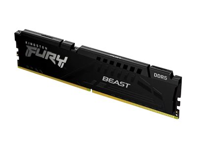Kingston FURY Beast - DDR5 - module - 8 GB - DIMM 288-pin - 5600 MHz / PC5-44800 - CL40 - 1.25 V - unbuffered - on-die ECC