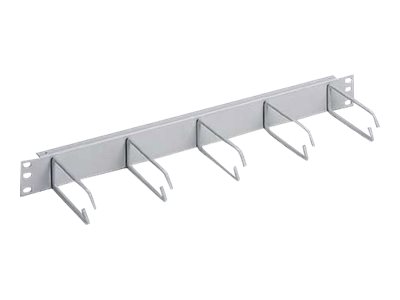 Vertiv Knurr 19in cable routing panel 1U Wu003d483 Depth from 123mm RAL 7021 sheet steel