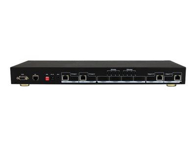 StarTech.com 4x4 HDMI Matrix Switcher / HDMI Extender over Cat5 / Cat6 - Video/audio/infrared extender - over CAT 5/6 - 4 ports - up to 70 m - for P/N: STHDBTRX, SVA12M5NA