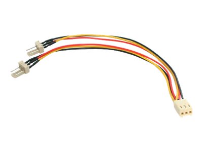 StarTech.com 6in TX3 Fan Power Splitter Cable - Fan power splitter - 3 pin internal power (F) to 3 pin internal power (M) - 5.9 in - TX3SPLITTER - Fan power splitter - 3 PIN internal power (F) to 3 PIN internal power (M) - 15 cm - for P/N: FAN12025PWM, FAN5X1TX3, FAN8025PWM