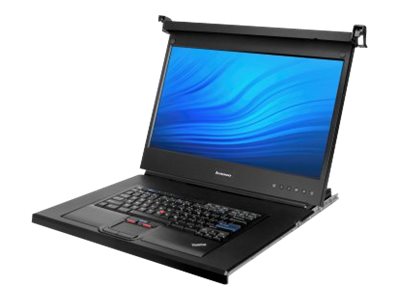 Lenovo Standard Console - KVM console - 18.5\" - rack-mountable - 1366 x 768 @ 60 Hz - TN - 250 cd/m² - 1000:1 - VGA - 1U