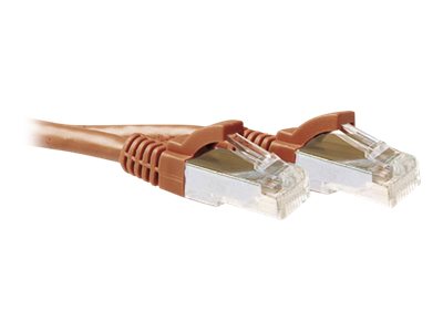 CAT6A S/FTP SNAGLESS BN  1.50M. 1 stk