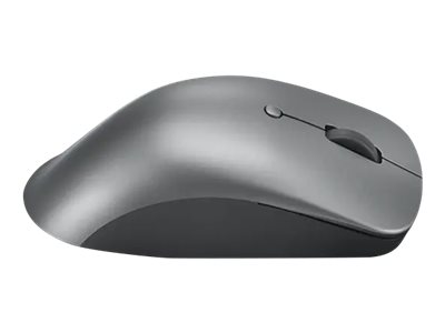 Lenovo Professional - Mouse - ergonomic - blue optical - 6 buttons - wireless - Bluetooth 5.1 - storm grey