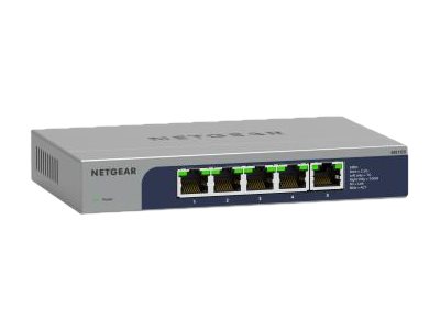 NETGEAR MS105 - Switch - unmanaged - 5 x 100/1000/2.5G - desktop, wall-mountable