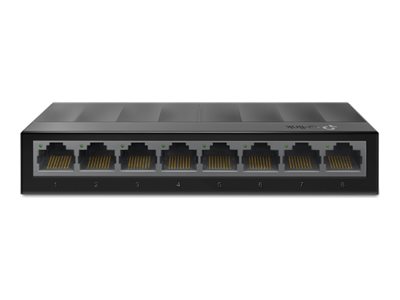 TP-Link LiteWave LS1008G - Switch - unmanaged - 8 x 10/100/1000 - desktop, wall-mountable