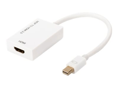 MINI DP TO HDMI ADAPTER CABLEMINI DP/M - HDMI A/F 02M WH