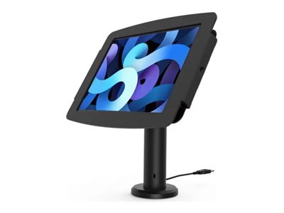 Compulocks iPad Pro 12.9\" (3 - 6th Gen) Space Enclosure Tilting Stand 8\" - Mounting kit (enclosure, pole stand) - for tablet - lockable - high-grade aluminium - black - screen size: 12.9\" - for Apple 12.9-inch iPad Pro (3rd generation, 4th generation